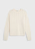 Rue Sophie Lyon Crewneck Sweater Ivory