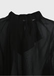 Rue Sophie Women's Sheer Top Monnaie Organza Top 