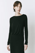 Rue Sophie Rene Midi Dress Modal Black