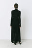 Solene Turtleneck Maxi Dress Black