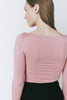 Rue Sophie Verrerie Ruched Top Pink