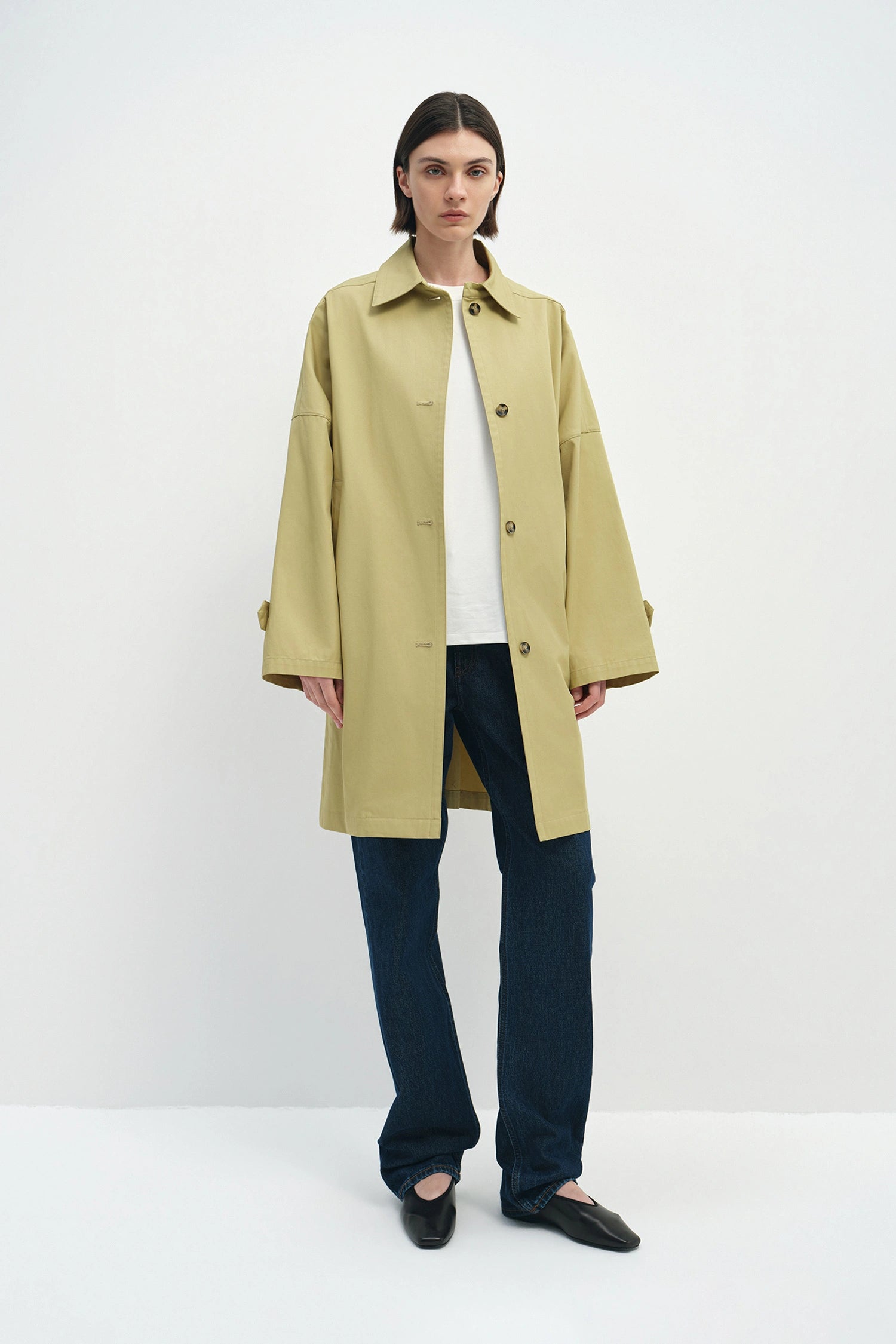 Provenance Oversized Jacket Olive