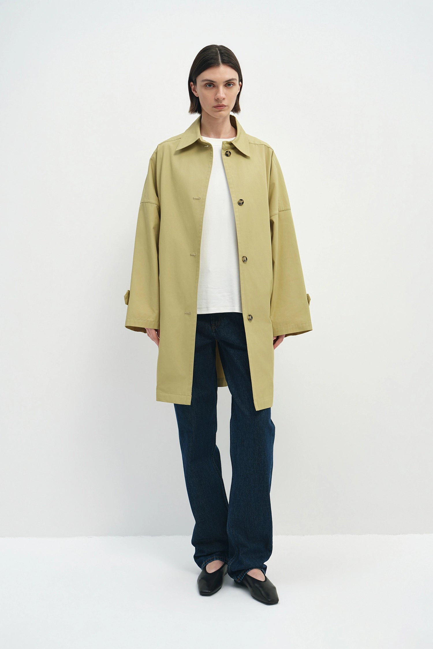 Provenance Oversized Jacket Olive