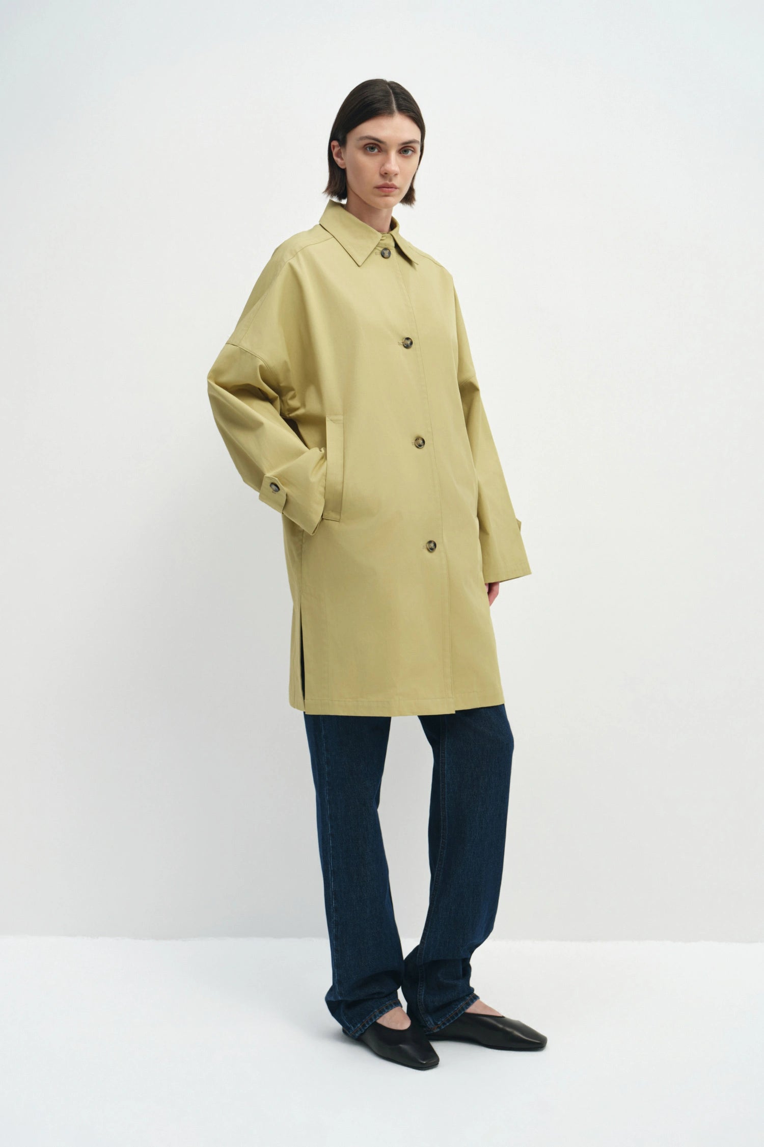 Provenance Oversized Jacket Olive