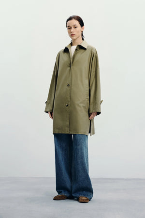 Provenance Oversized Jacket Mosswood