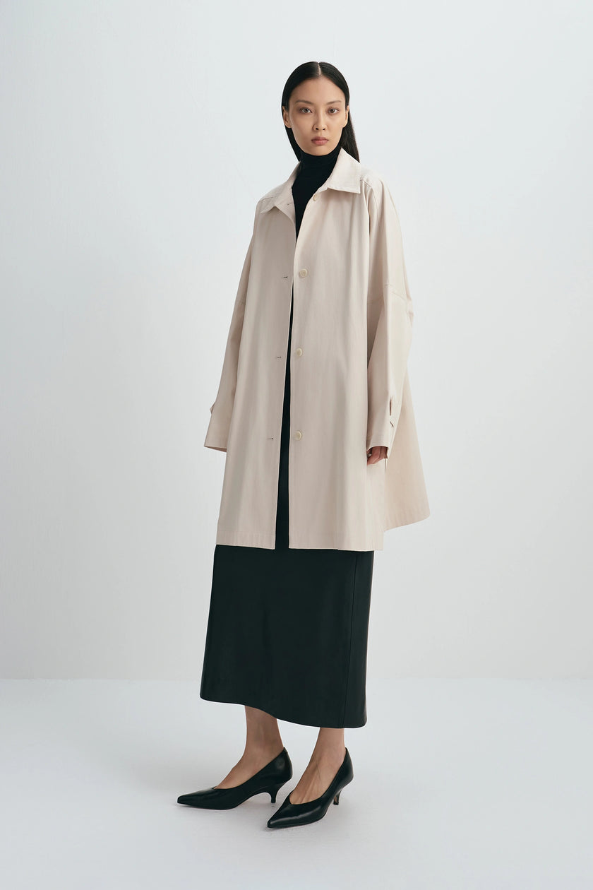 Provenance Oversized Jacket Stone