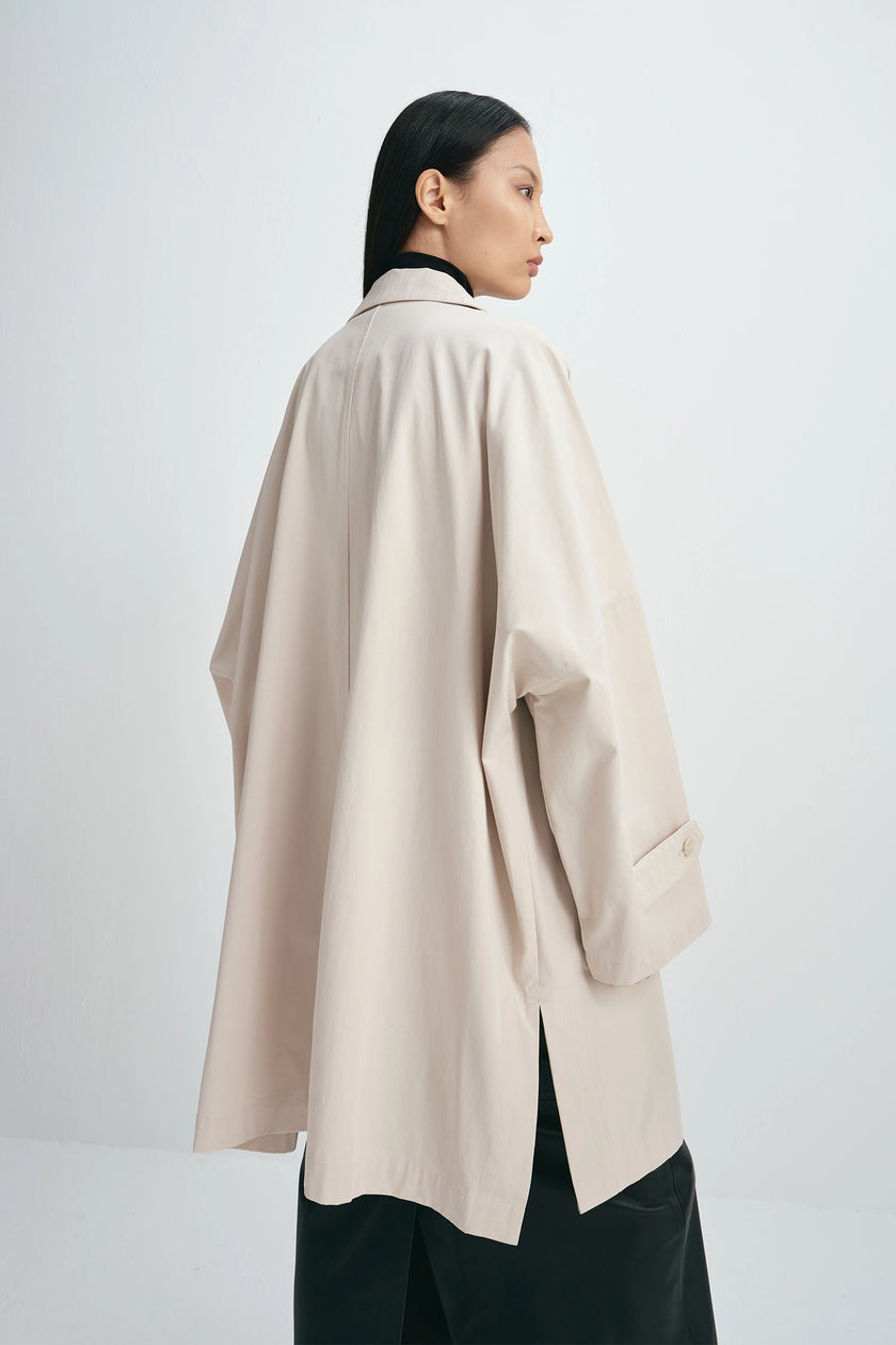Provenance Oversized Jacket Stone