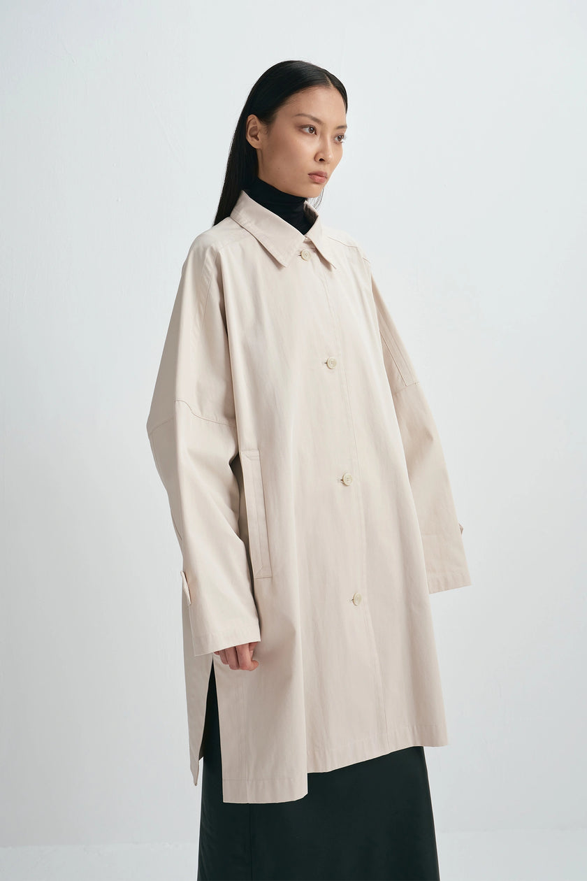 Provenance Oversized Jacket Stone