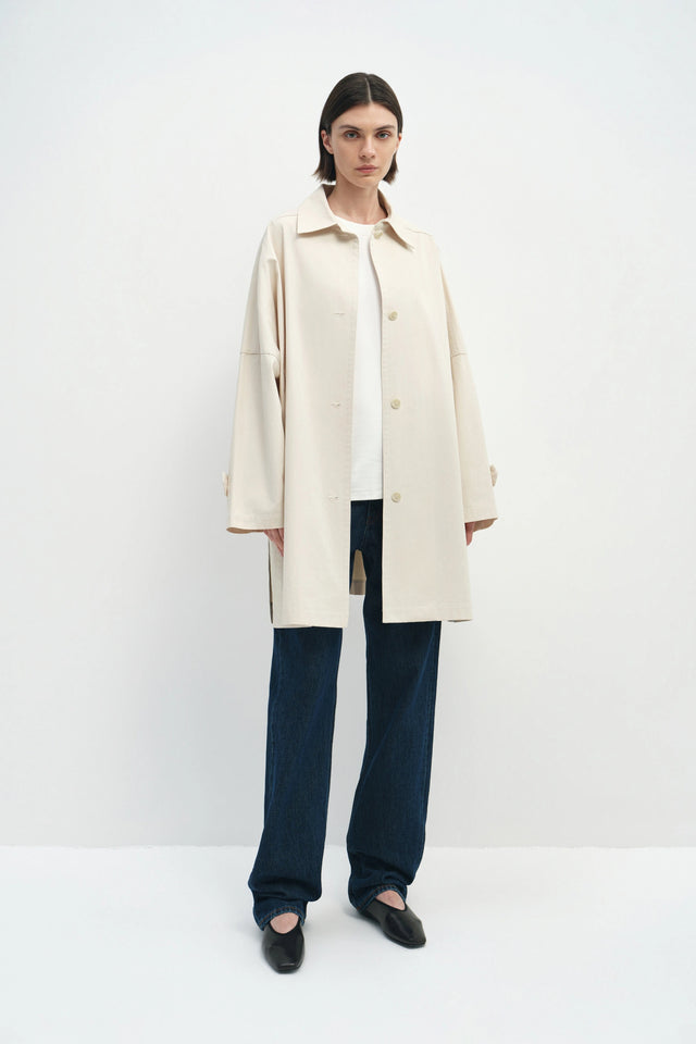 Provenance Oversized Jacket Stone