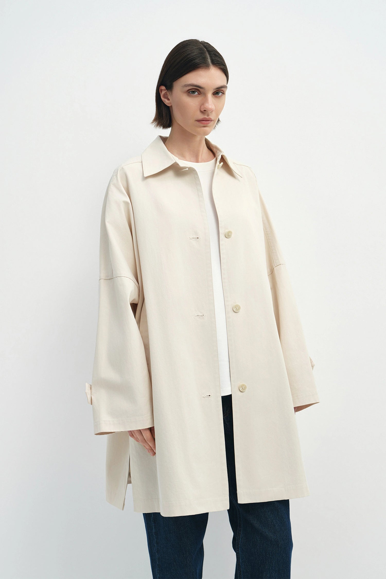 Provenance Oversized Jacket Stone