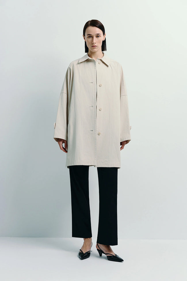 Provenance Oversized Jacket Stone