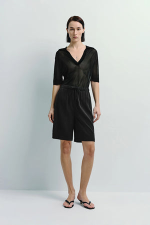 Frankie Drawstring Shorts Black