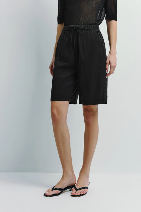Frankie Drawstring Shorts Black
