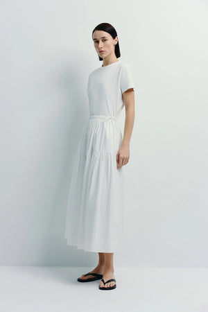 Etoile Voluminous Skirt White
