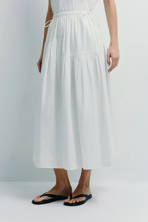 Etoile Voluminous Skirt White
