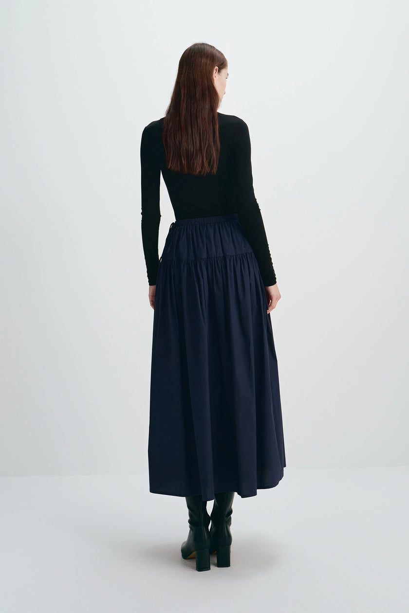 Etoile Voluminous Skirt Navy