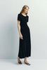 Ciles Drapey Tee Dress Black