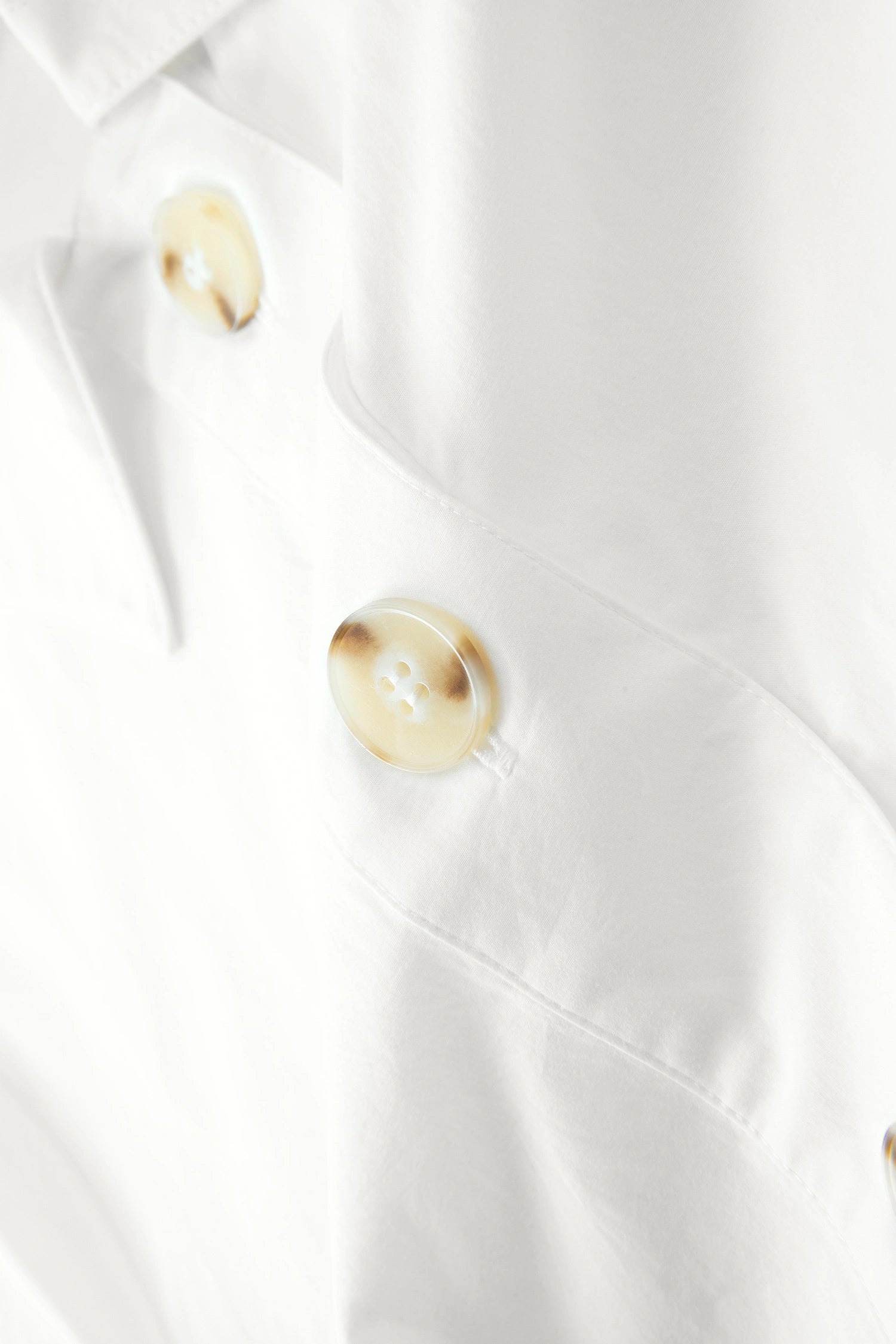 Beca Shirt Dress White
