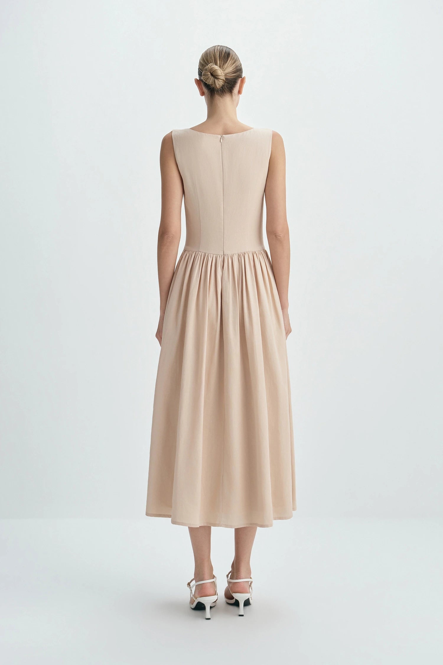 Luiza Button Front Dress