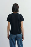 Fay Crew Neck Tee Black