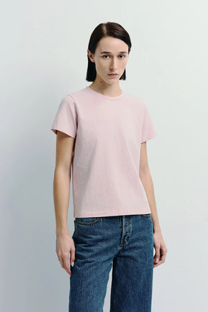 Fay Crew Neck Tee Pink