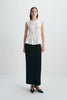 Giulietta Pintuck Top White