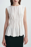 Giulietta Pintuck Top White