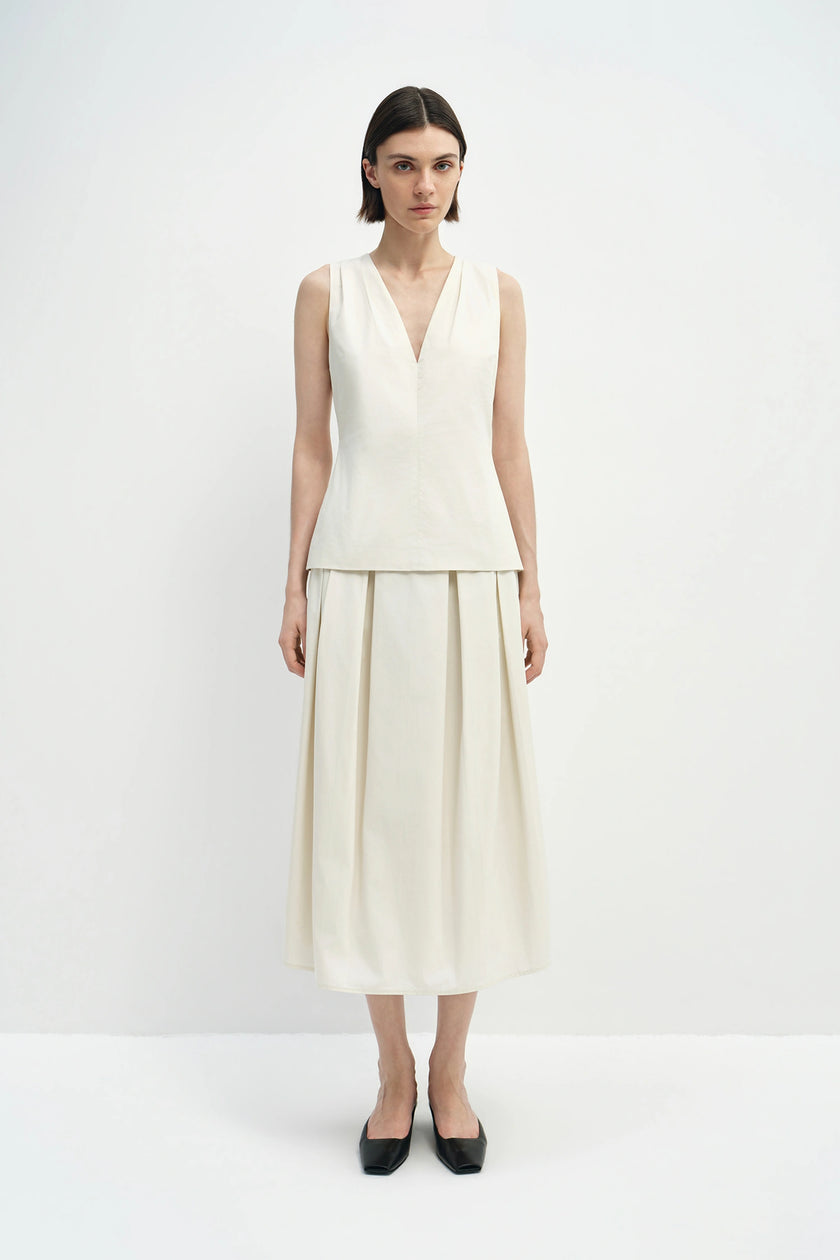 Sora Balloon Skirt Egret