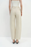 Cléa Barrel Leg Pant Egret