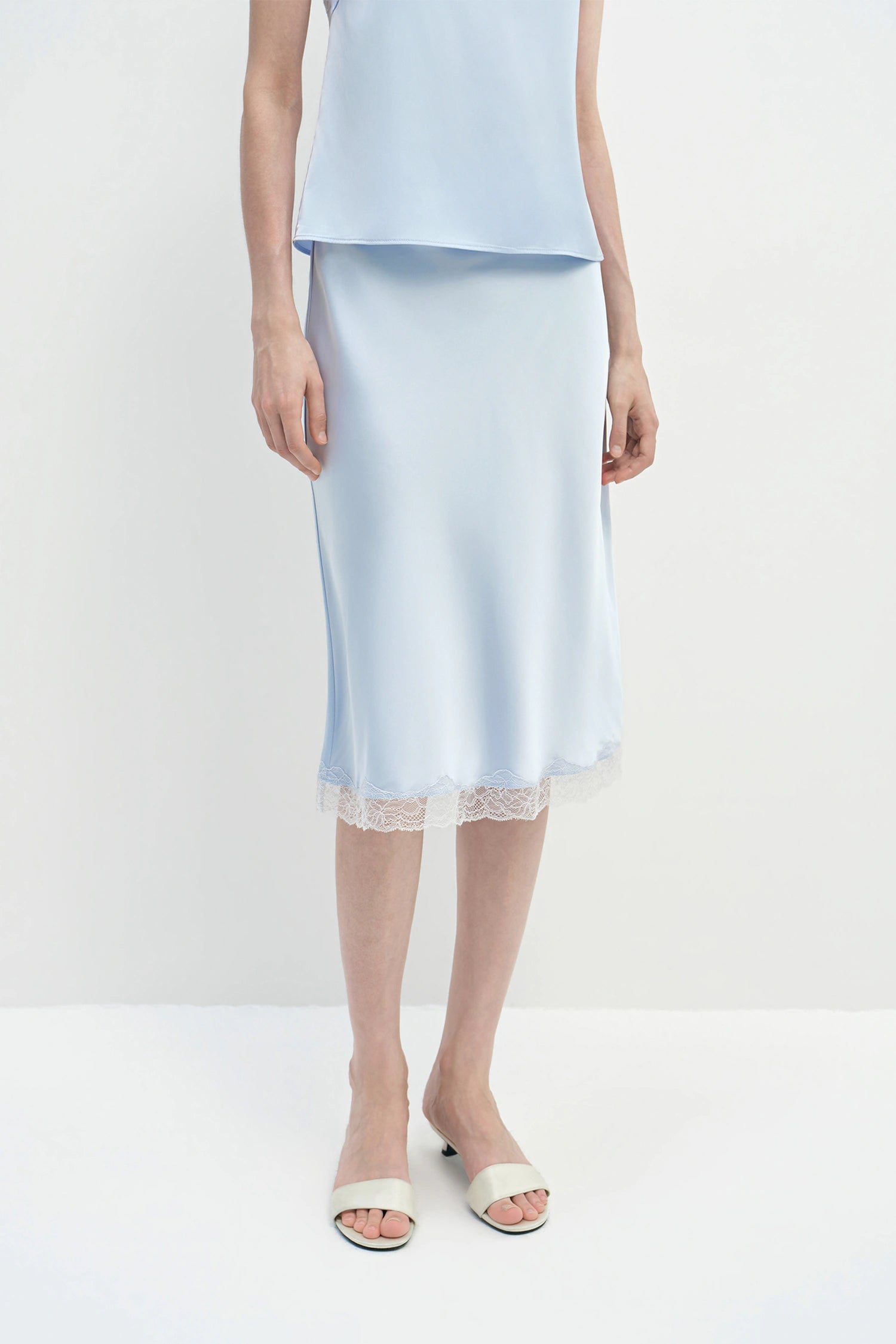 Alva Lace Hem Skirt Plein Air