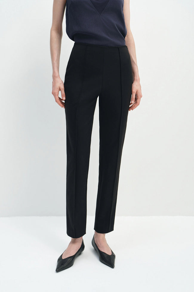 Miray Zip Hem Skinny Pant Black