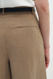 Yana Arrow Belt Loop Bermuda Khaki