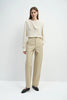 Orielle Cotton Twill Pant Sand
