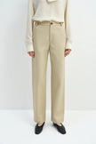Orielle Cotton Twill Pant Sand