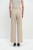 Elowen Pleat Front Twill Pant Sand