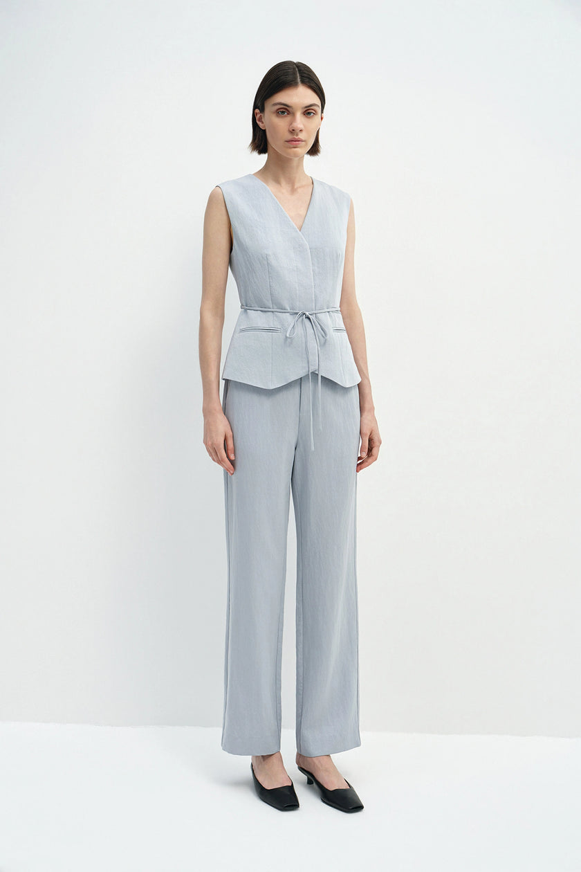 Élan Welt Pocket Pant Ash Blue