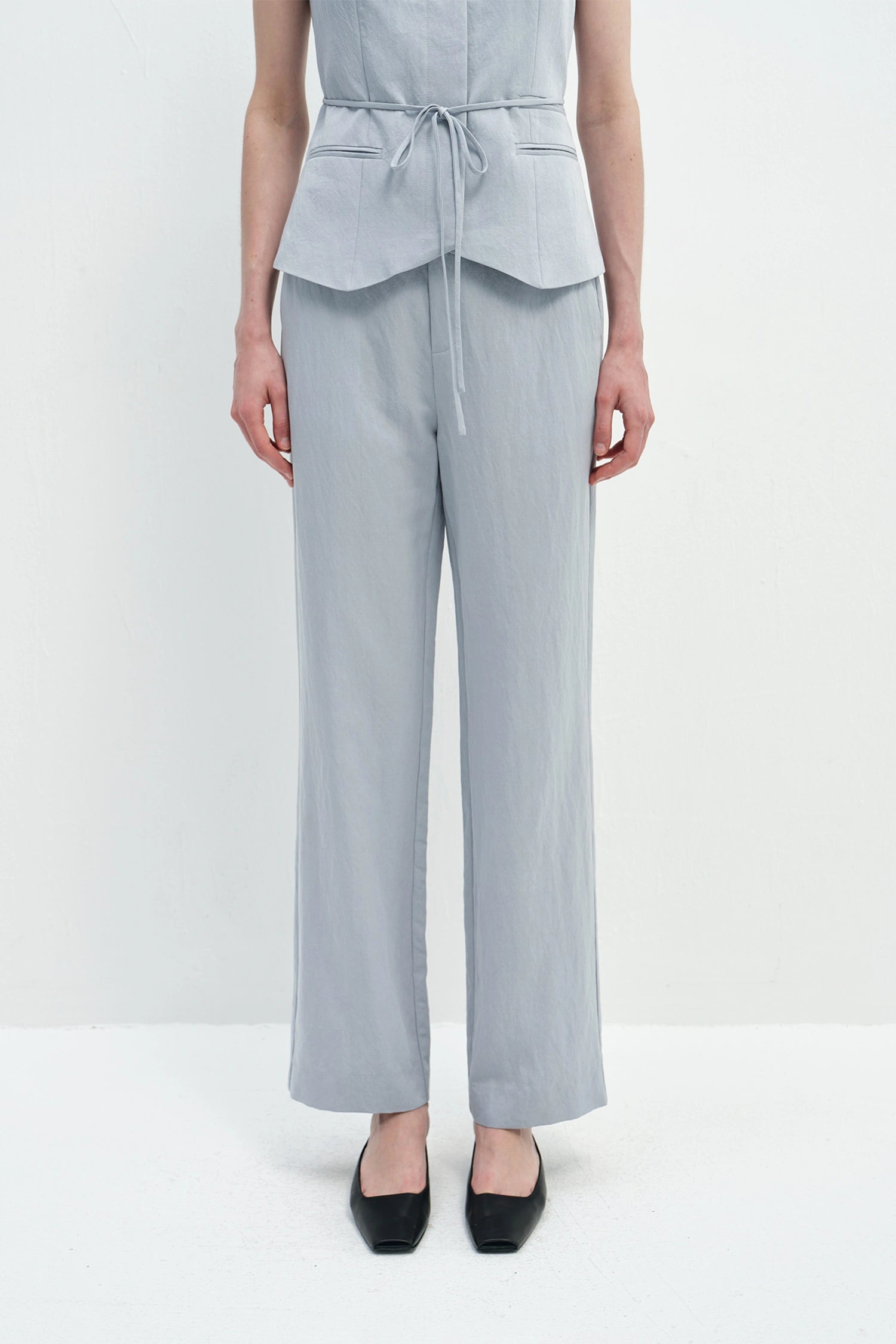 Élan Welt Pocket Pant Ash Blue
