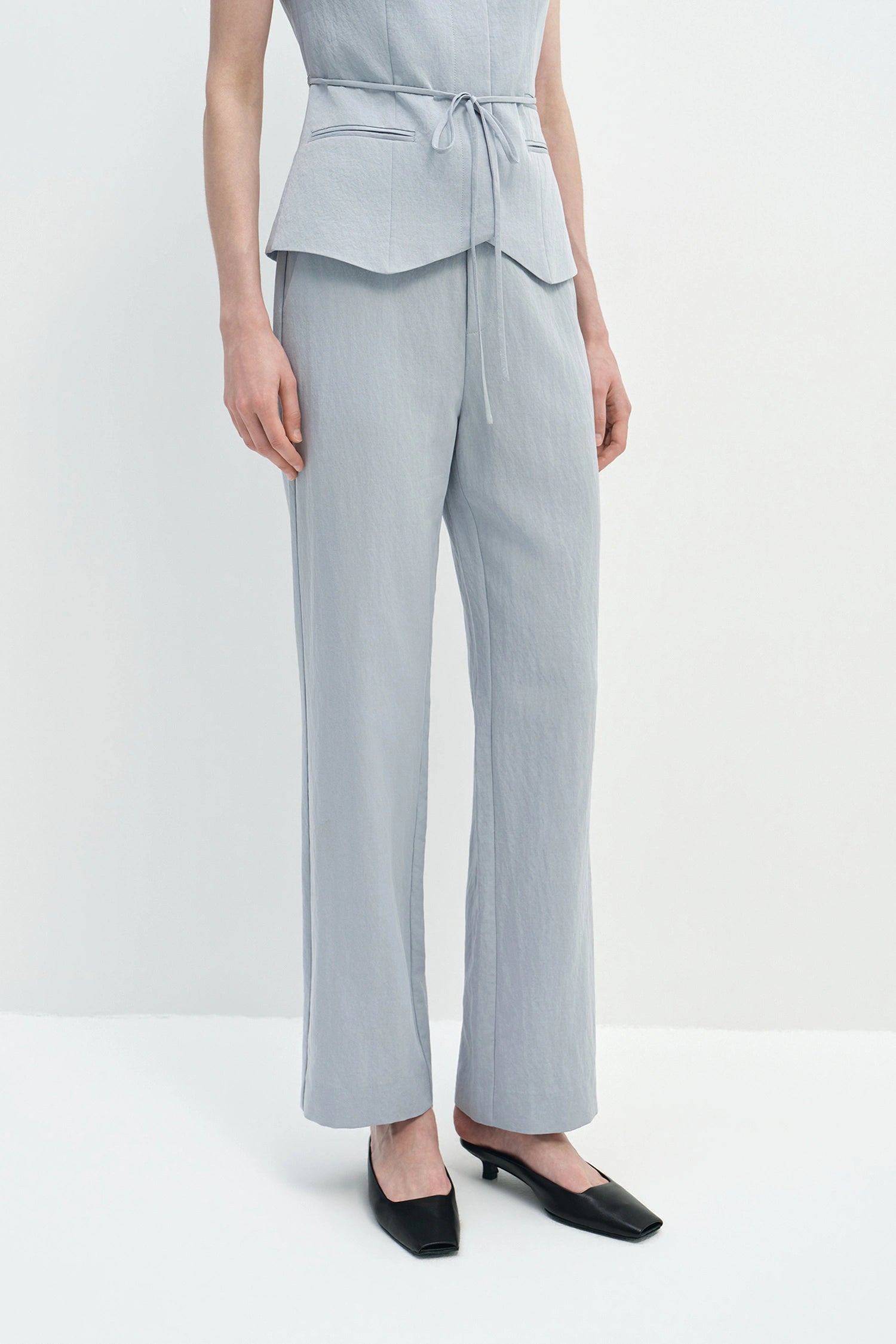 Élan Welt Pocket Pant Ash Blue