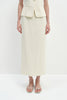 Elira Maxi Slim Skirt Egret