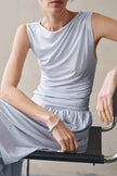 Vioness Draped Jersey Dress Halogen Blue