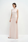 Vioness Draped Jersey Dress Petal Pink