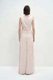 Vioness Draped Jersey Dress Petal Pink