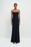 Dree Lace Trimmed Cami Dress Navy