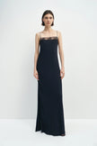 Dree Lace Trimmed Cami Dress Navy