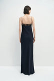Dree Lace Trimmed Cami Dress Navy