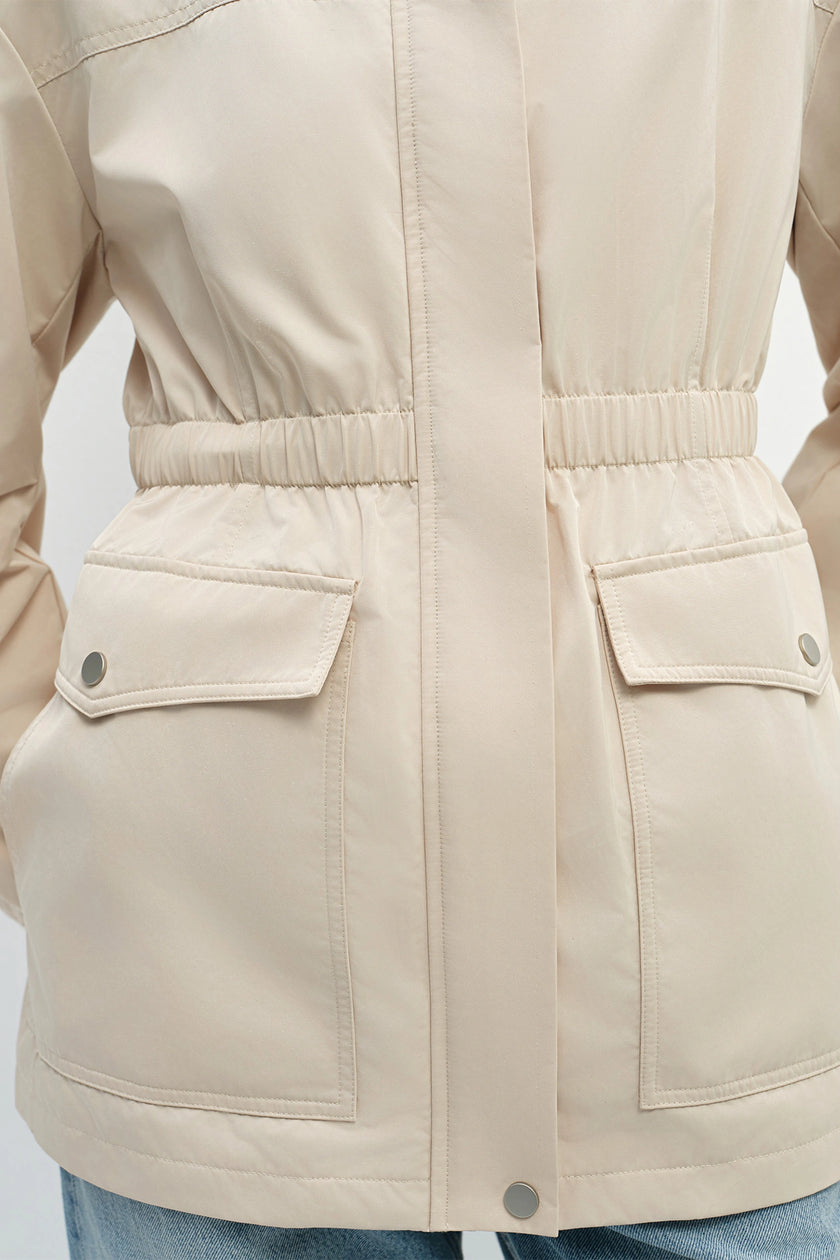 Tovi Short Parka Tan