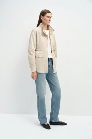Tovi Short Parka Tan