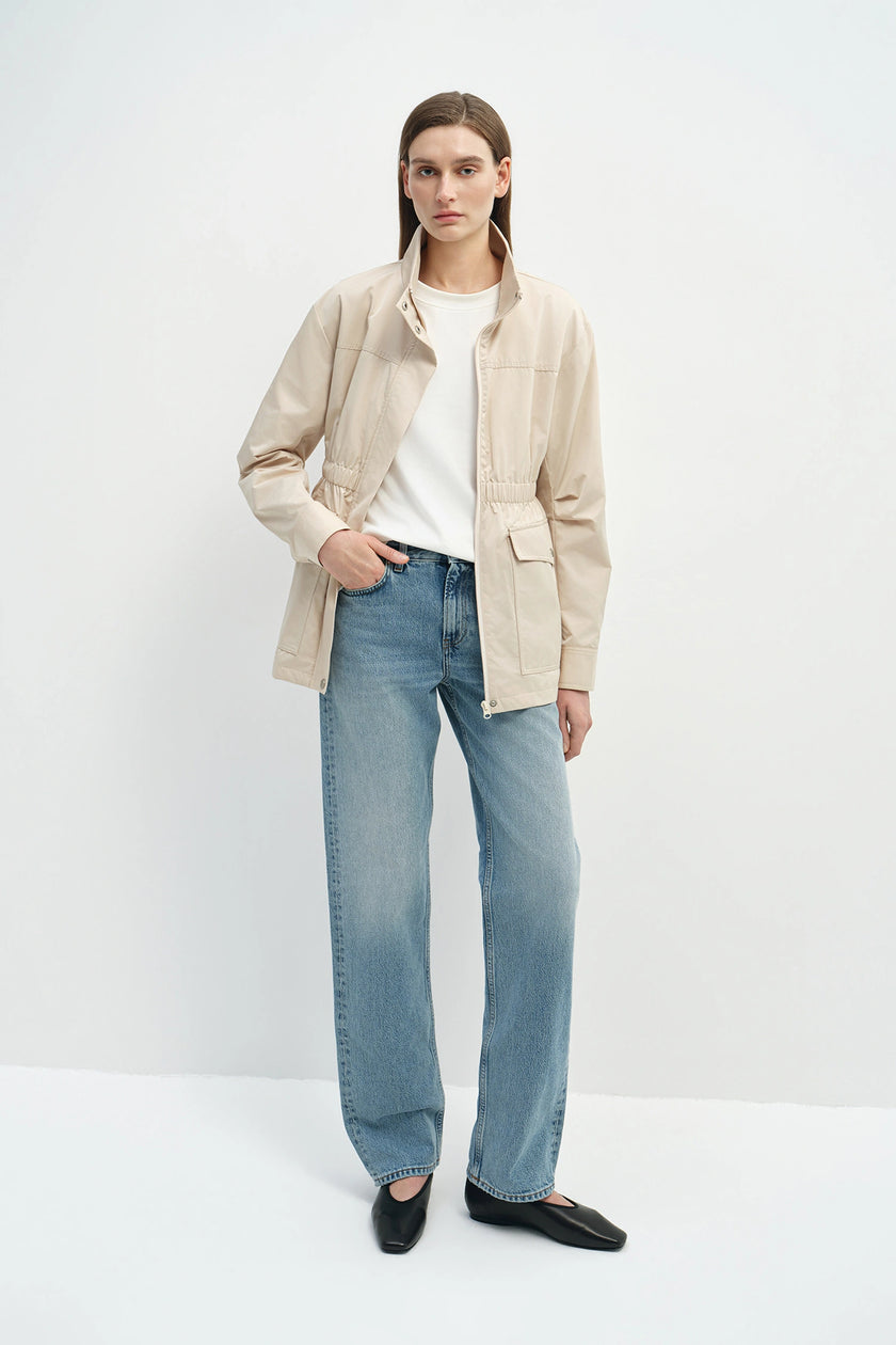 Tovi Short Parka Tan