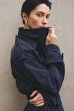 Elva Belted Trench Coat Navy