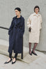 Elva Belted Trench Coat Navy
